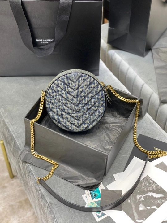 Repzbay REP ROUND CAMERA BAG YSL VINYLE 0731